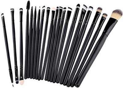 Shot-in New Makeup Brushes Set Soft Powder Foundation Eyeshadow Eyeliner Lip Brush (black)(Pack of 20)
Shot-in New Makeup Brushes Set Soft Powder Foundation Eyeshadow Eyeliner Lip Brush (black)(Pack of 20)