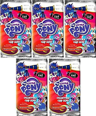 My Little Pony Canterlot Night Collectible Card Game Lot Of 5 Booster Packs(Multicolor)
My Little Pony Canterlot Night Collectible Card Game Lot Of 5 Booster Packs(Multicolor)
