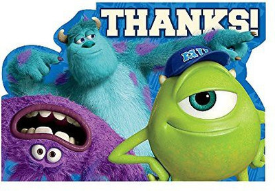 Amscan Monsters University Inc. Thank You Postcards W/ Envelopes (8Ct)(Multicolor)
Amscan Monsters University Inc. Thank You Postcards W/ Envelopes (8Ct)(Multicolor)