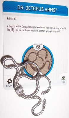 WizKids Heroclix Marvel Amazing Spider-Man: Dr. Octopus Arms S102 Le 3D Object With Character Card By(Multicolor)
WizKids Heroclix Marvel Amazing Spider-Man: Dr. Octopus Arms S102 Le 3D Object With Character Card By(Multicolor)