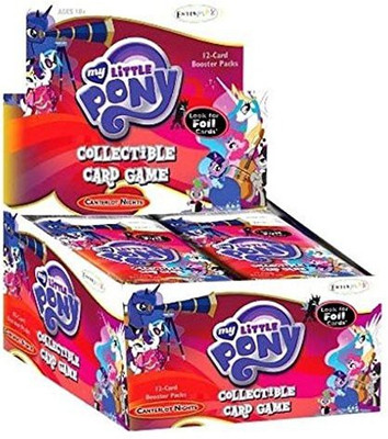 EnterPlay My Little Pony - Collectible Card Game - Canterlot Nights - Box (36 Packs)(Multicolor)
EnterPlay My Little Pony - Collectible Card Game - Canterlot Nights - Box (36 Packs)(Multicolor)