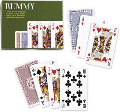 Gibson Piatnik Rummy Card Game(Multicolor)