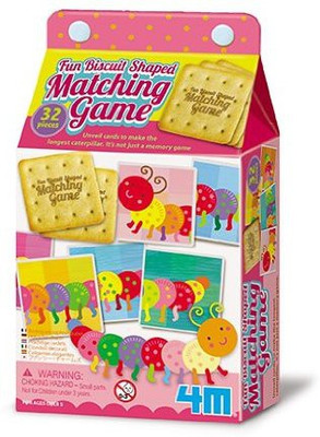 4M Caterpillar Matching Game(Multicolor)