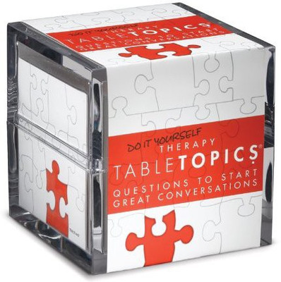 TableTopics Do It Yourself Therapy: Questions To Start Great Conversations(Multicolor)
TableTopics Do It Yourself Therapy: Questions To Start Great Conversations(Multicolor)