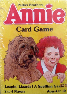 Parker Brothers Little Orphan Annie Card Game Leapin' Lizards! A Spelling Game! (1982 /Tribune) By(Multicolor)
Parker Brothers Little Orphan Annie Card Game Leapin' Lizards! A Spelling Game! (1982 /Tribune) By(Multicolor)