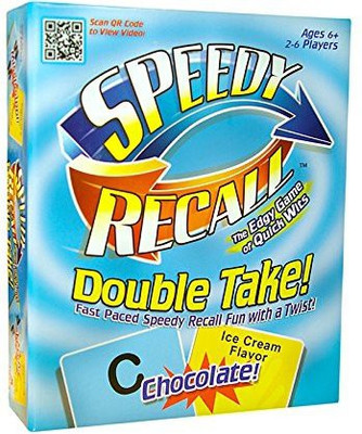 Maranda Enterprises Speedy Recall - Double Take - Faced-Paced Speedy Recall With A Twist!(Multicolor)
Maranda Enterprises Speedy Recall - Double Take - Faced-Paced Speedy Recall With A Twist!(Multicolor)