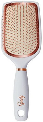 Goody Clean Radiance Paddle Hair Brush With Copper Bristles And Hanging Hole