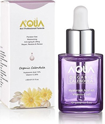 Aqua Organic Calendula Extract Moisturizer Facial Skin Serum With Vitamin C, Hyaluronic Acid(30 ml)
Aqua Organic Calendula Extract Moisturizer Facial Skin Serum With Vitamin C, Hyaluronic Acid(30 ml)
