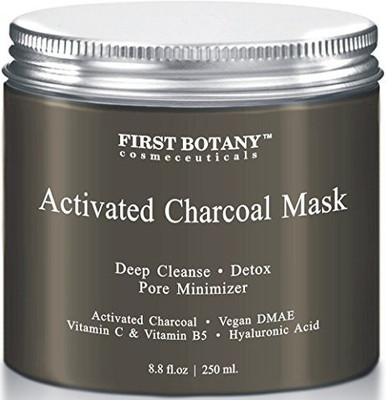 First Botany Cosmeceuticals The Best Charcoal Creme Mask - Best For Facial Treatment(250 ml)