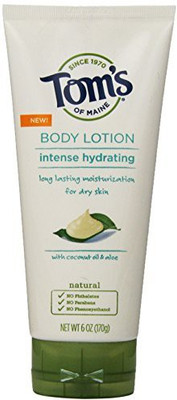 Tom's Of Maine Intense Hydrating Body Lotion, Lightly Scented with Coconut Oil & Aloe(170.04 g)
Tom's Of Maine Intense Hydrating Body Lotion, Lightly Scented with Coconut Oil & Aloe(170.04 g)