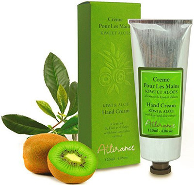 Attirance Natural Cosmetics Attirance - Hand Cream - Kiwi & Aloe - All Natural With Aloe Extract, Kiwi & Arnica Extract(120 ml)
Attirance Natural Cosmetics Attirance - Hand Cream - Kiwi & Aloe - All Natural With Aloe Extract, Kiwi & Arnica Extract(120 ml)