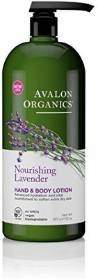 Avalon Organics Hand & Body Lotion, Nourishing Lavender(907 g)