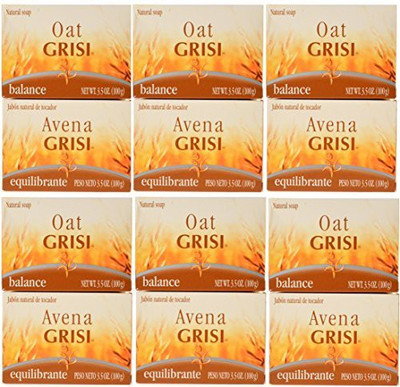 Grisi Oat Soap 12 Bars Refreshing Supple Moist Barrier - Jabon De Avena(100 g, Pack of 30)
Grisi Oat Soap 12 Bars Refreshing Supple Moist Barrier - Jabon De Avena(100 g, Pack of 30)
