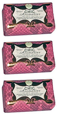 Saponeria Nesti Firenze "red Python" Natural Perfumed Soap, "chic Animalier" Line 8.8 Ounce(250 g, Pack of 3)
Saponeria Nesti Firenze "red Python" Natural Perfumed Soap, "chic Animalier" Line 8.8 Ounce(250 g, Pack of 3)