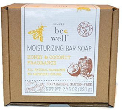 Simply Bee Well Moisturizing Bar Soap - Honey & Coconut Fragrance(219.635 g)