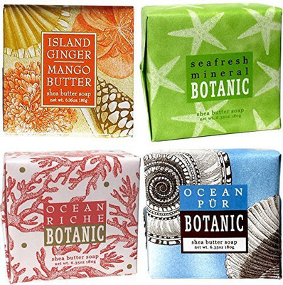 Greenwich Bay Trading Company 4 Scents Soap Sampler Set - Enriched With Shea Butter-triple Milled- Four Separate Scents Each(179.959 g, Pack of 4)
Greenwich Bay Trading Company 4 Scents Soap Sampler Set - Enriched With Shea Butter-triple Milled- Four Separate Scents Each(179.959 g, Pack of 4)