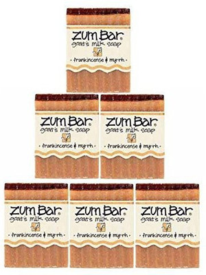 Zum Indigo Wild: Frankincense And Myrrh 6 Pack Soap(100 g, Pack of 6)