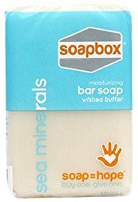 Soapbox Soaps Bar Soap Sea Minerals(226.72 g, Pack of 12)