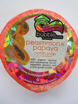 Bubble Shack Hawaii Loofah Glycerin Soap Persimmon And Papaya 4 Bars(100 g, Pack of 4)
Bubble Shack Hawaii Loofah Glycerin Soap Persimmon And Papaya 4 Bars(100 g, Pack of 4)