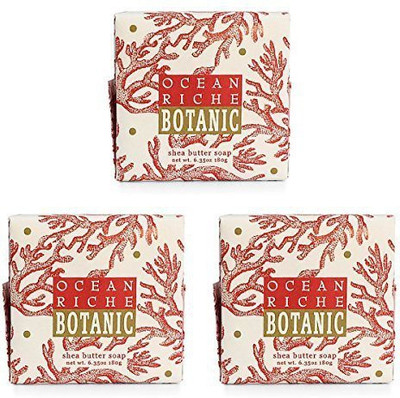 Greenwich Bay Trading Company Ocean Riche Soap - Enriched With Shea Butter & Cocoa Butter - Botanic Vegetable Soap Bar(179.959 g, Pack of 3)
Greenwich Bay Trading Company Ocean Riche Soap - Enriched With Shea Butter & Cocoa Butter - Botanic Vegetable Soap Bar(179.959 g, Pack of 3)