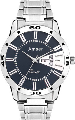 AMSER Date And Time Display 147-1 Watch - For Men