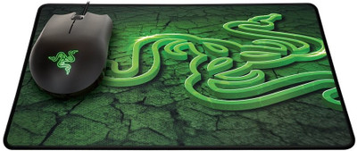 Razer Abyssus 1800 and Goliathus (Speed) Mouse and Mat Bundle Optical Gaming Mouse(USB, Black)
Razer Abyssus 1800 and Goliathus (Speed) Mouse and Mat Bundle Optical Gaming Mouse(USB, Black)