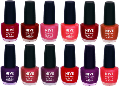 Nive Colour Blast Nail Lacquer (Set of 12 Nail Polish) 1105201718 Multicolor(Pack of 12)
Nive Colour Blast Nail Lacquer (Set of 12 Nail Polish) 1105201718 Multicolor(Pack of 12)