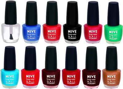 Nive Colour Blast Nail Lacquer (Set of 12 Nail Polish) 1105201744 Multicolor(Pack of 12)
Nive Colour Blast Nail Lacquer (Set of 12 Nail Polish) 1105201744 Multicolor(Pack of 12)