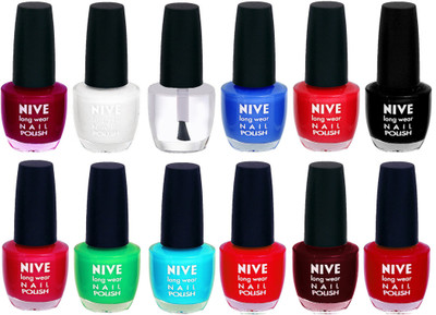 Nive Colour Blast Nail Lacquer (Set of 12 Nail Polish) 1105201742 Multicolor(Pack of 12)
Nive Colour Blast Nail Lacquer (Set of 12 Nail Polish) 1105201742 Multicolor(Pack of 12)