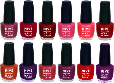 Nive Colour Blast Nail Lacquer (Set of 12 Nail Polish) 1105201717 Multicolor(Pack of 12)
Nive Colour Blast Nail Lacquer (Set of 12 Nail Polish) 1105201717 Multicolor(Pack of 12)