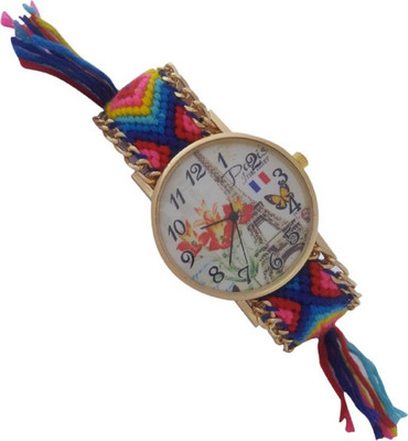 SPINOZA geneva eiffel tower peris dial multicolor fabric belt women Watch - For Girls
SPINOZA geneva eiffel tower peris dial multicolor fabric belt women Watch - For Girls