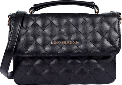 Lino Perros Shoulder Bag(Black)