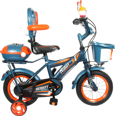 HLX-NMC HLX-NMC KIDS BICYCLE 12BOWTIE MATT BLUE/ORANGE 12 T Recreation Cycle(Single Speed, Blue, Orange), Greyish black orange
HLX-NMC HLX-NMC KIDS BICYCLE 12BOWTIE MATT BLUE/ORANGE 12 T Recreation Cycle(Single Speed, Blue, Orange), Greyish black orange
