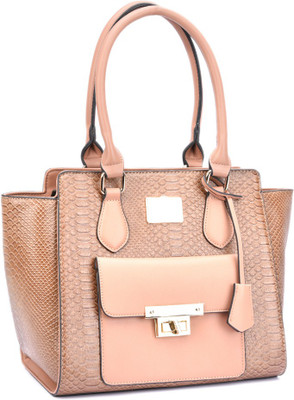 Van Heusen Tote(Tan, Pink), Pink;tan