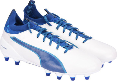 Puma evoTOUCH 1 FG Football Shoes For Men(White, Puma white-true blue-blue danube
Puma evoTOUCH 1 FG Football Shoes For Men(White, Puma white-true blue-blue danube