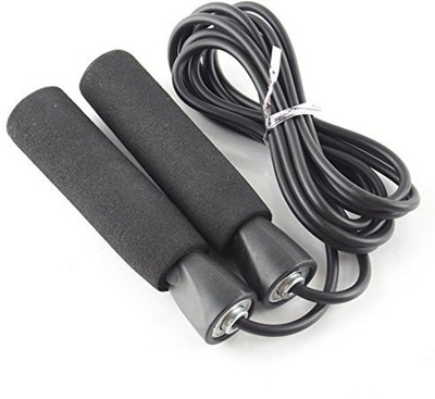 KONEX Exclusive Gym training and home exercises Bearing Skipping Rope. Ball Bearing Skipping Rope(Black, Length: 274 cm)
KONEX Exclusive Gym training and home exercises Bearing Skipping Rope. Ball Bearing Skipping Rope(Black, Length: 274 cm)
