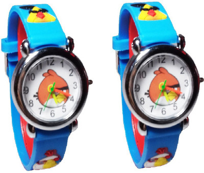 Fashion Gateway Angry Bird Analog kids watch (packof2) Angry Bird Watch - For Boys & Girls
Fashion Gateway Angry Bird Analog kids watch (packof2) Angry Bird Watch - For Boys & Girls