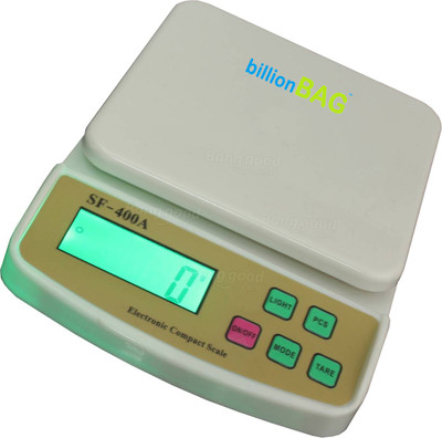 Billionbag 7 kg with tare Function Digital Multi-Home Purpose Kitchen Weighing Scale(Off-White)
Billionbag 7 kg with tare Function Digital Multi-Home Purpose Kitchen Weighing Scale(Off-White)