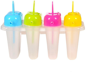 Skywalk Ice Pop Candy Lolly Popsicle Kulfi Maker Set Of 4 moulds Multicolor Plastic Ice Cube Tray(Pack of 4)
Skywalk Ice Pop Candy Lolly Popsicle Kulfi Maker Set Of 4 moulds Multicolor Plastic Ice Cube Tray(Pack of 4)
