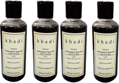 Khadi Herbal Activated Charcoal Face wash ( Paraben & Sulphate Free) Face Wash(840 g)
Khadi Herbal Activated Charcoal Face wash ( Paraben & Sulphate Free) Face Wash(840 g)