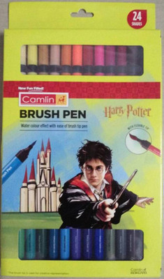 Camlin BRUSH PEN SUPER FINE Nib Sketch Pen(Multicolor)
