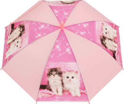 FabSeasons Kids Digital Printed Umbrella(Baby Pink)