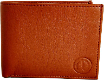 InW Boys Tan Artificial Leather Wallet(3 Card Slots)