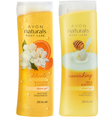 Avon Anew Naturals Shower Gel (Mandarin & Jasmine - Milk & Honey)(400 ml, Pack of 2)
Avon Anew Naturals Shower Gel (Mandarin & Jasmine - Milk & Honey)(400 ml, Pack of 2)