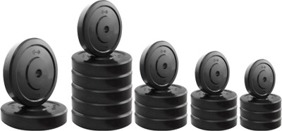 Headly 80 KG RUBBER WEIGHT Home Gym Kit