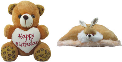 Advance Hotline Teddy Bear with Happy Birthday Message & Card - 17 cm(Multicolor)
Advance Hotline Teddy Bear with Happy Birthday Message & Card - 17 cm(Multicolor)