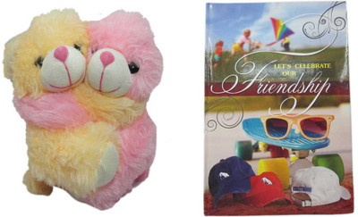 Advance Hotline Teddy Bear Soft Toy & Card for Friends Forever - 13 cm(Multicolor)
Advance Hotline Teddy Bear Soft Toy & Card for Friends Forever - 13 cm(Multicolor)