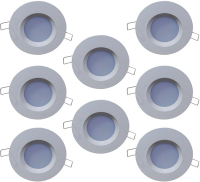 Bene 3w Round Ceiling Light, Color of LED White (Pack of 8 Pcs) Recessed Ceiling Lamp
Bene 3w Round Ceiling Light, Color of LED White (Pack of 8 Pcs) Recessed Ceiling Lamp