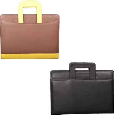 COI Faux Leather BROWN/YELLOW AND BLACK File Folder / Document Folder(Set Of 2, BROWN/YELLOW AND BLACK)
COI Faux Leather BROWN/YELLOW AND BLACK File Folder / Document Folder(Set Of 2, BROWN/YELLOW AND BLACK)