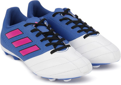 ADIDAS Boys Lace Football Shoes(Blue, Blue/shopin/ftwwht